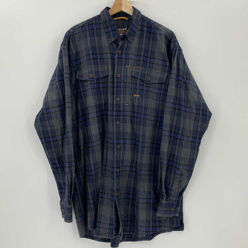 Ariat Rebar Flannel L-Tall